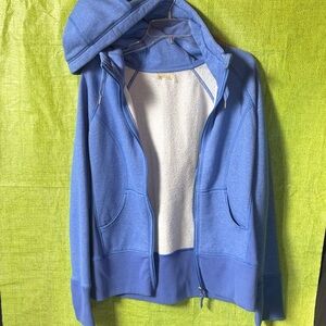 Zella Sky Blue Zipped Hoodie